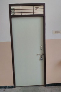 Door with Fanlight Grill 200x300