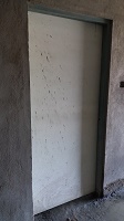 PIC 6 -Door Fixed to Brick wall